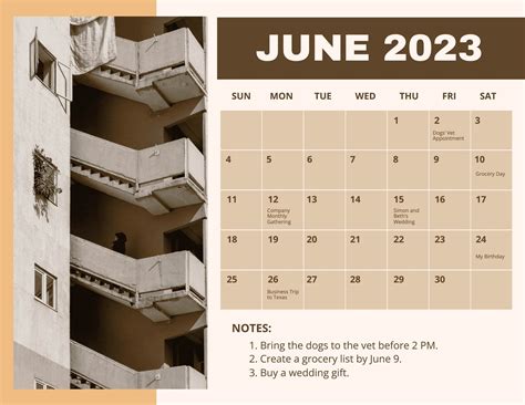 2023 & 2024 One Page Calendar Template in Word, Google Docs - Download ...