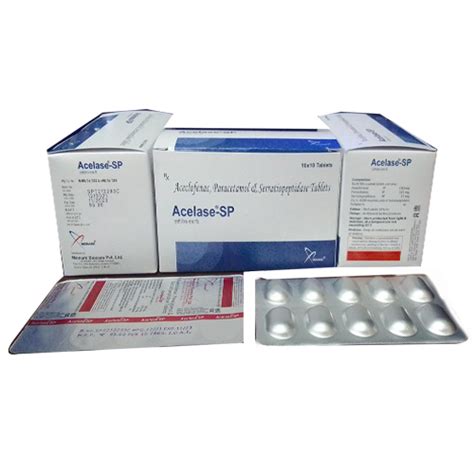 ACELASE-SP Tablets Monark Biocare Private Limited