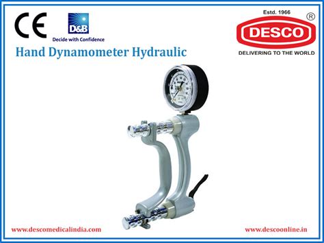 Hand Dynamometer Hydraulic | Desco