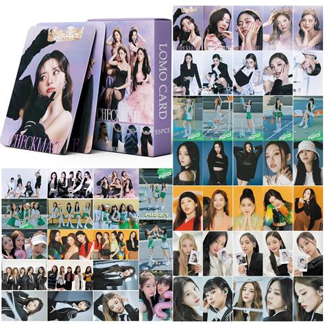 55pcs ITZY Photocards ITZY CHECKMATE new album photocard KPOP ITZY ...