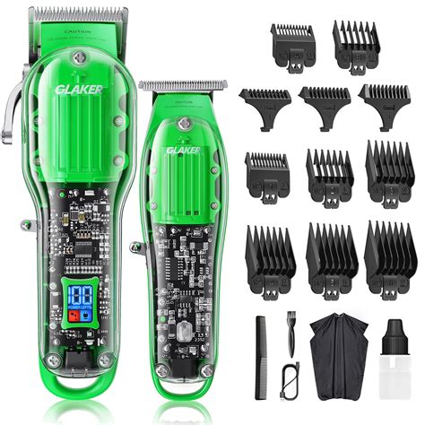Amazon.com: GLAKER Hair Clippers for Men Hair Clippers Cordless Mens ...