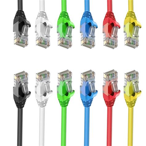 C&E 0.5ft Cat6 Ethernet Cable LAN Network Gigabit Cable RJ45 High Speed ...