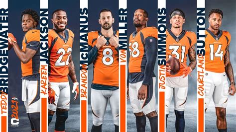 Broncos' newly elected season captains ready to lead Denver forward