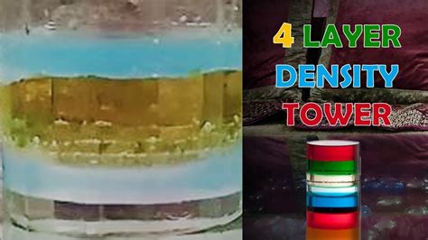 Image result for Density Tower Science Project
