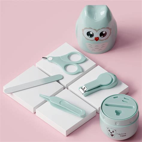 Lifelong Cuppy Baby nail grooming set (4 in 1) - Light Green – Lifelong ...