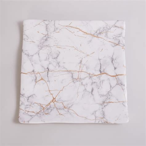 Buy Silvano Melamine Square Snack Platter - 32x32cm from Home Centre at ...