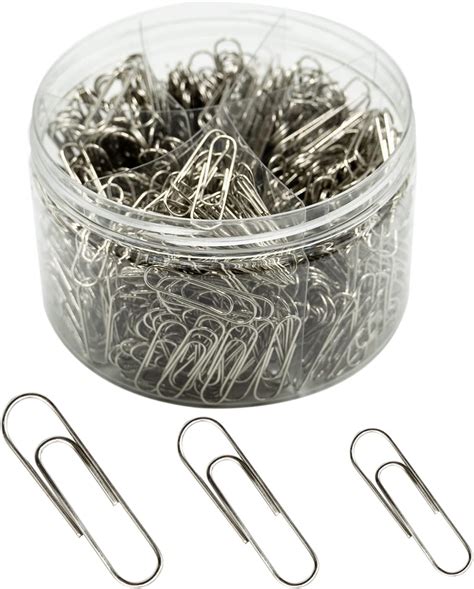 Jumbo Paper Clips, 50mm Paper Clip, 200 pcs Large Paperclips : Amazon ...