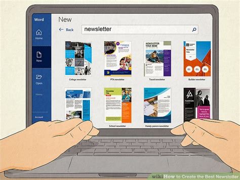 Image result for Create a Newsletter Example