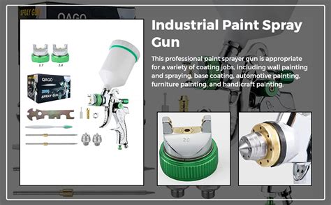 Supvox® Paint Spray Gun Set For Painting Machine,Spray Paint Gun With 3 ...
