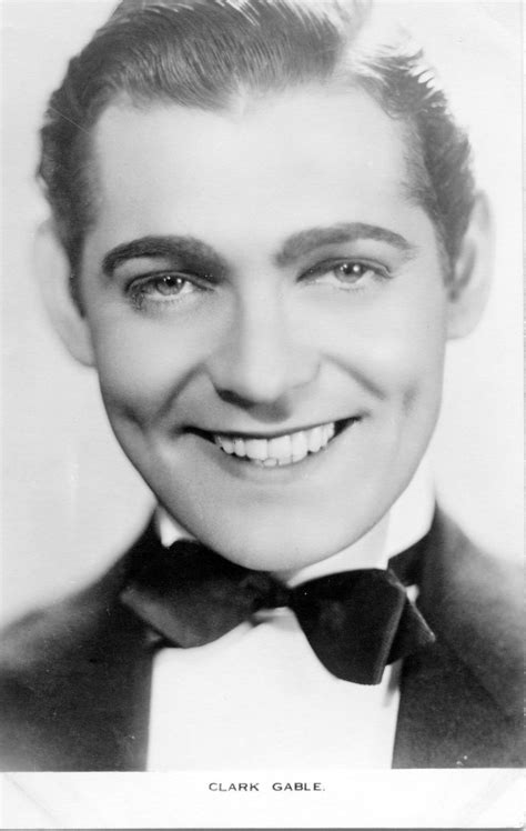 Clark Gable - Very very young! | George hurrell, Clark gable, Classic ...