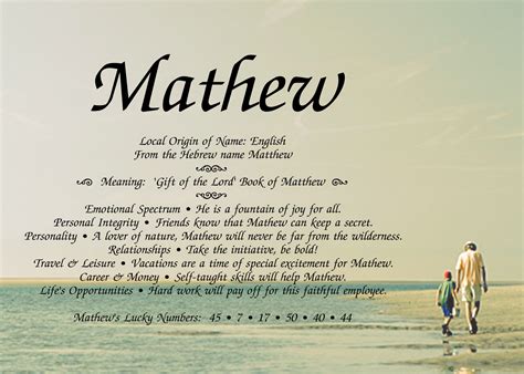 What Is The Meaning Of The Name Matthew In The Bible at Tyler Mckinley blog