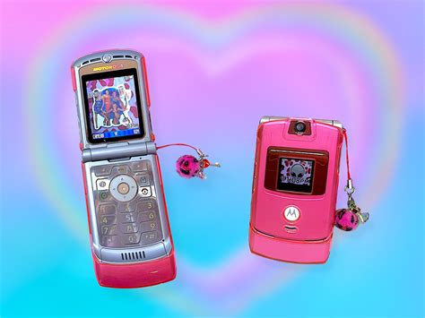 Vintage Y2K Pink Motorola Razor Mobile Flip Cell Phone.works! - Etsy in ...