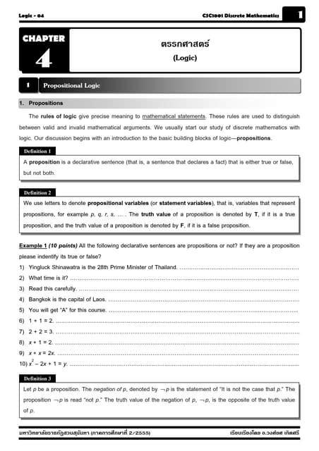 Image result for Logic Chapter 4 Part 2