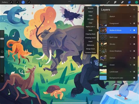 Image result for Procreate Calque