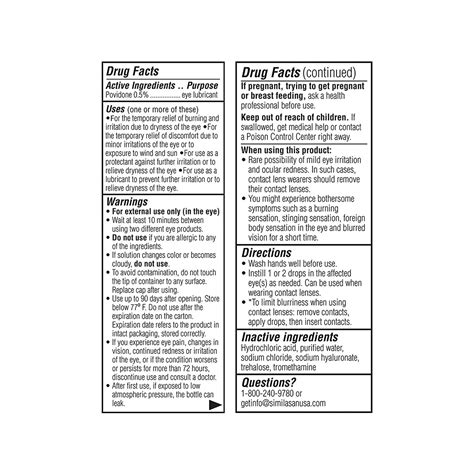 iVIZIA Sterile Eye Drops, Preservative-Free Dry Eye Relief – Dryeye Rescue