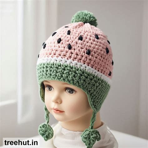 Watermelon Crochet Hat for Kids Ideas and how to make them
