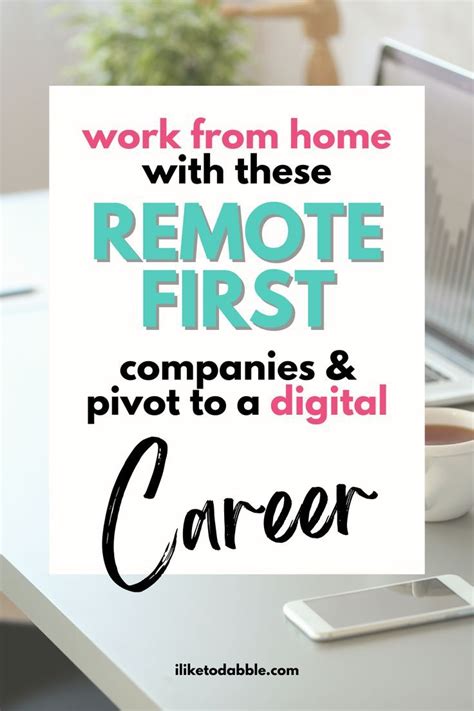Image result for Remote First Work