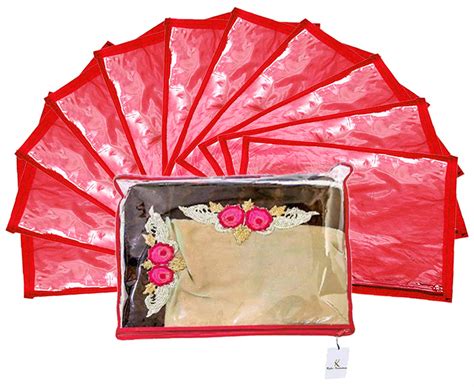 Kuber Industries Non-Woven Single Saree Covers With Zip|Saree Packing ...