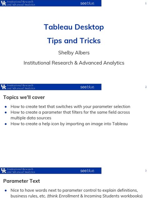 Image result for Tableau Tips and Tricks