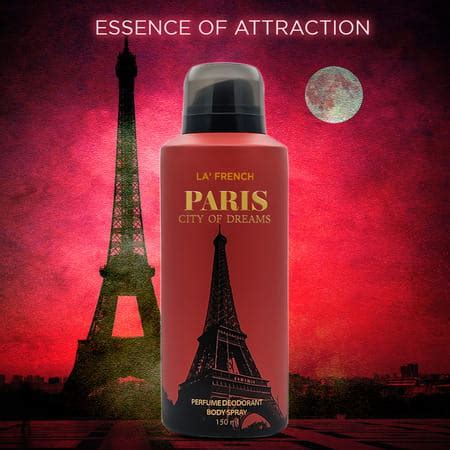Buy LA FRENCH PARIS CITY OF DREAMS DEODORANT FOR MEN & WOMEN | 150ML ...
