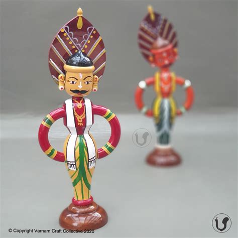 YAKSHAGANA Bobble heads – varnamcraftcollective