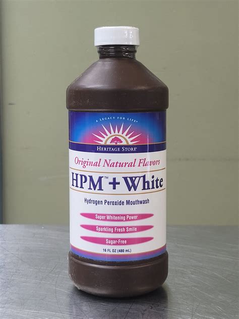 Hydrogen Peroxide Mouthwash