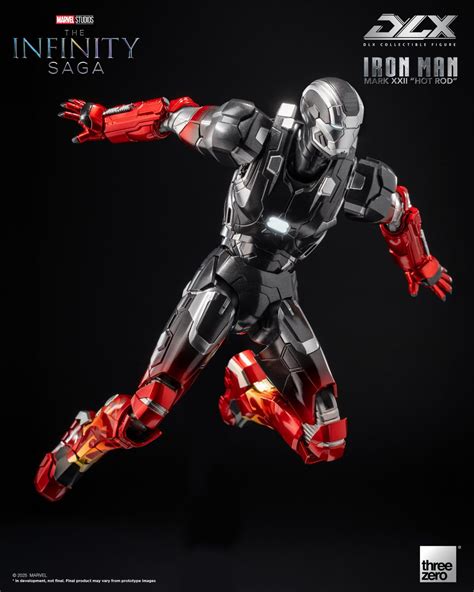 Marvel Studios: The Infinity SagaDLX Iron Man Mark 22 “Hot Rod” – threezero store