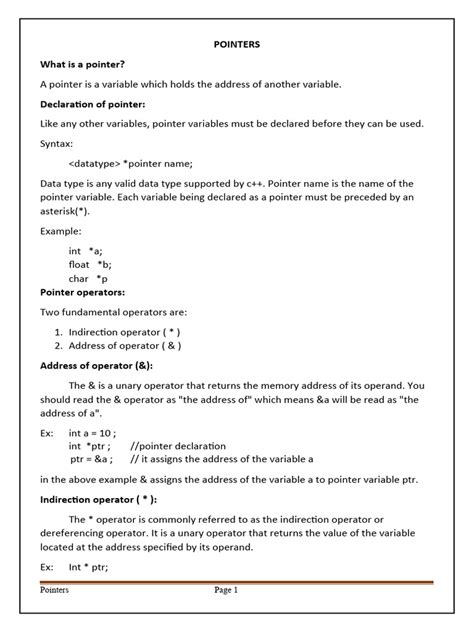 Pointers Computer Science 的图像结果