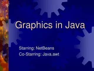Project Graphics in Java 的图像结果