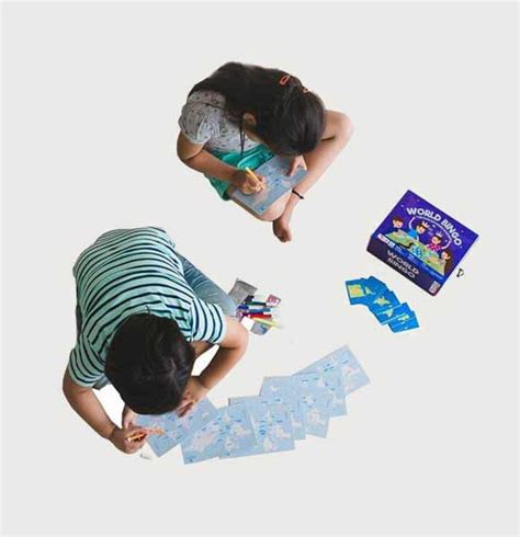 CocoMoco Kids World Bingo