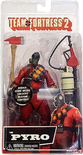 NECA Team Fortress Pyro Figure Review Action Figure Fury, 55% OFF