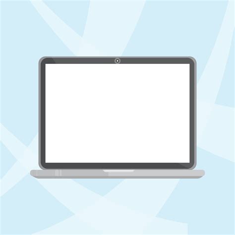 Blank Computer Screen Vector File 的图像结果