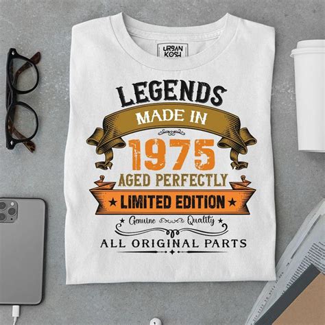 Legends Made in 1975 Limited Edition | Birthday | Urban Kosh