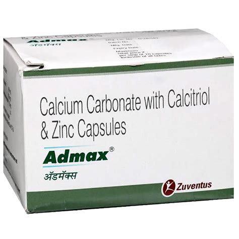 Admax Capsule 10's Price, Uses, Side Effects, Composition - Apollo Pharmacy
