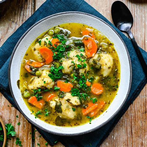 Chicken Vegetable Dumpling Soup Recipe