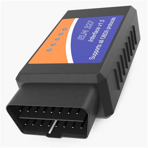 ELM327 OBD2 Bluetooth Auto Diagnostic Scanner 3D Model $29 - .3ds .blend .c4d .fbx .max .ma .lxo ...