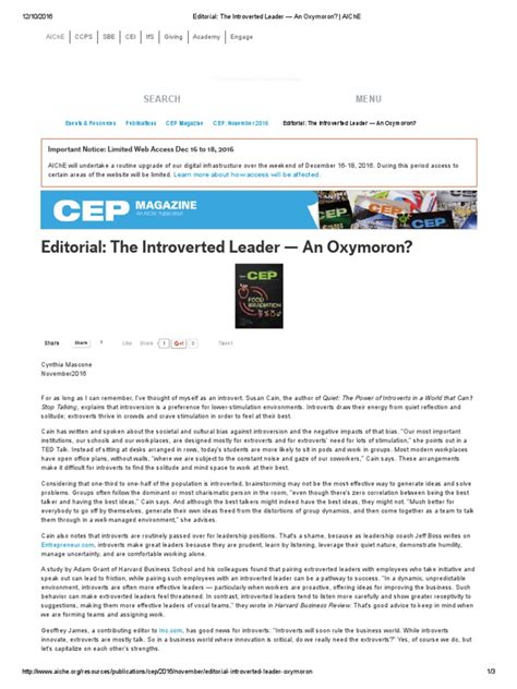 Image result for Extraversion and introversion Introverted Leaders