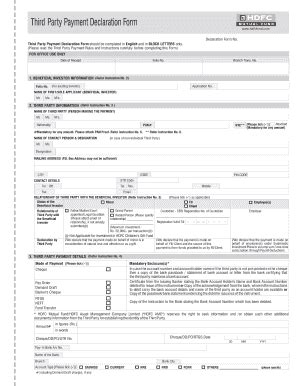 Fillable Online Third Party Application Form Editable - Enhance Money ...