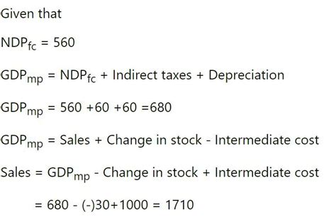 calculate the sales from the following given data:- 1 nvafc-5602 ...