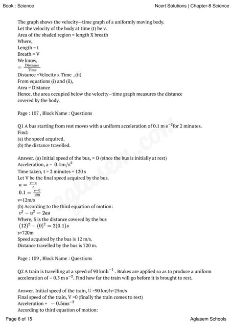 Class 9 Science Ch 8 Exercise Question 1 的图像结果