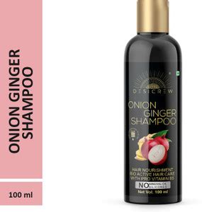 Desi Crew Premium Onion Ginger Shampoo For Extra Regrowth & Hair ...