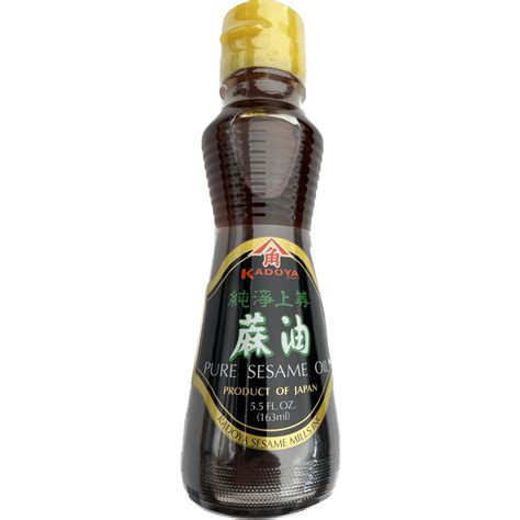 Kadoya Pure Sesame Oil 163ml / カドヤ 上等ごま油 163ml – RiceWineShop