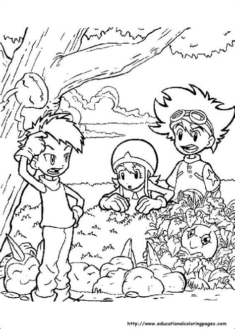 Image result for Digimon Color Pages