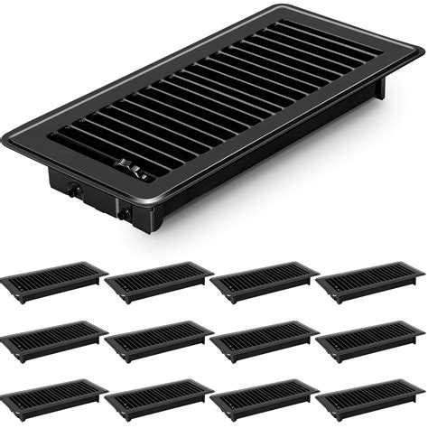 12 PCS Floor Register 4x12 Inch, Floor Vent Covers 4x12'', Air Vent ...