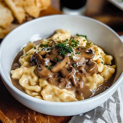 Authentic German Spaetzle with Mushroom Sauce Recipe - Grandma Recipes