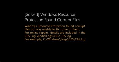 Image result for Windows Resource Protection Unable to Fix Files