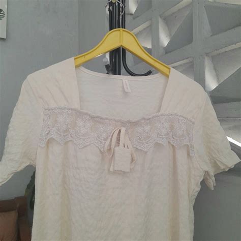 baby yellow dress lace bow square neck ruffle lace short sleeve vintage ...