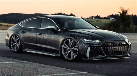 2020 Audi RS7 Gets 962 Horsepower And Funky Wrap From Tuner