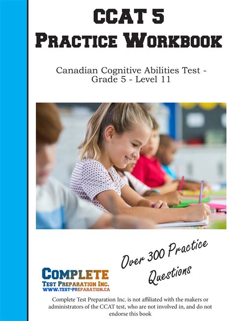 CCAT Grade 5 Level 11 Practice Workbook – PDF Download Version ...