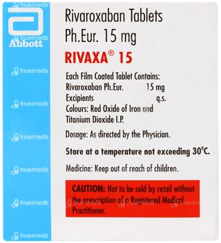 Rivaxa 15 Tablet 15: Uses, Side Effects, Price & Substitutes